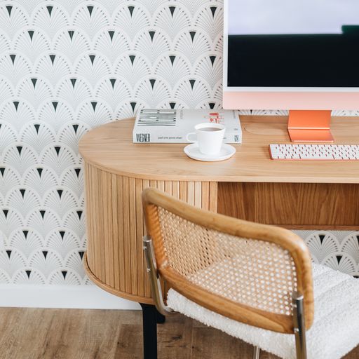 PALLISER NATURAL OAK DESK