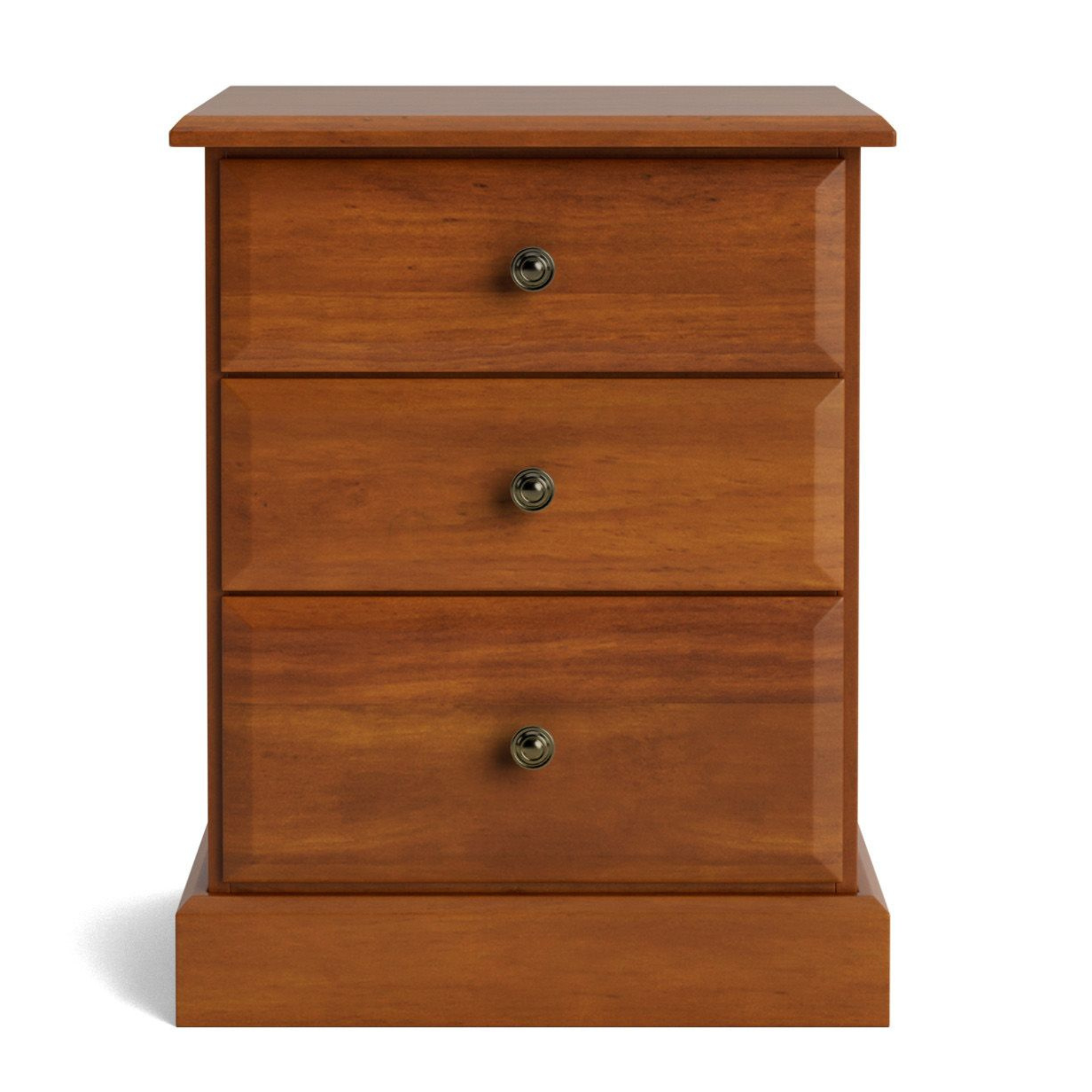 ANDORRA 3 DRAWER BEDSIDE | NZ MADE BEDROOM FURNITURE