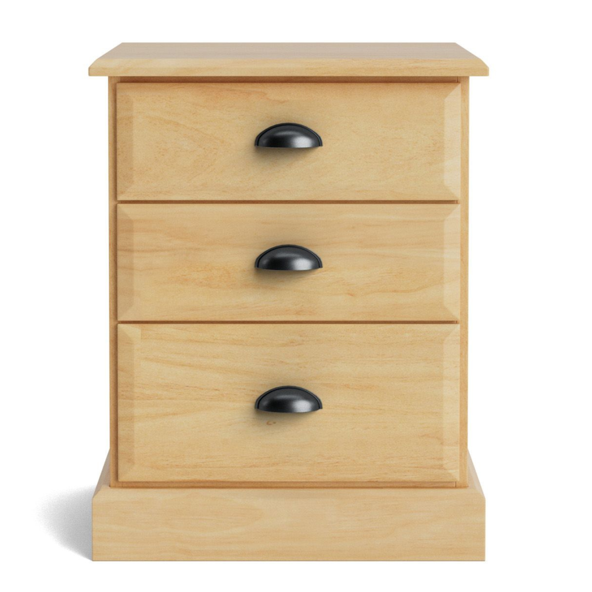 ANDORRA 3 DRAWER BEDSIDE | NZ MADE BEDROOM FURNITURE