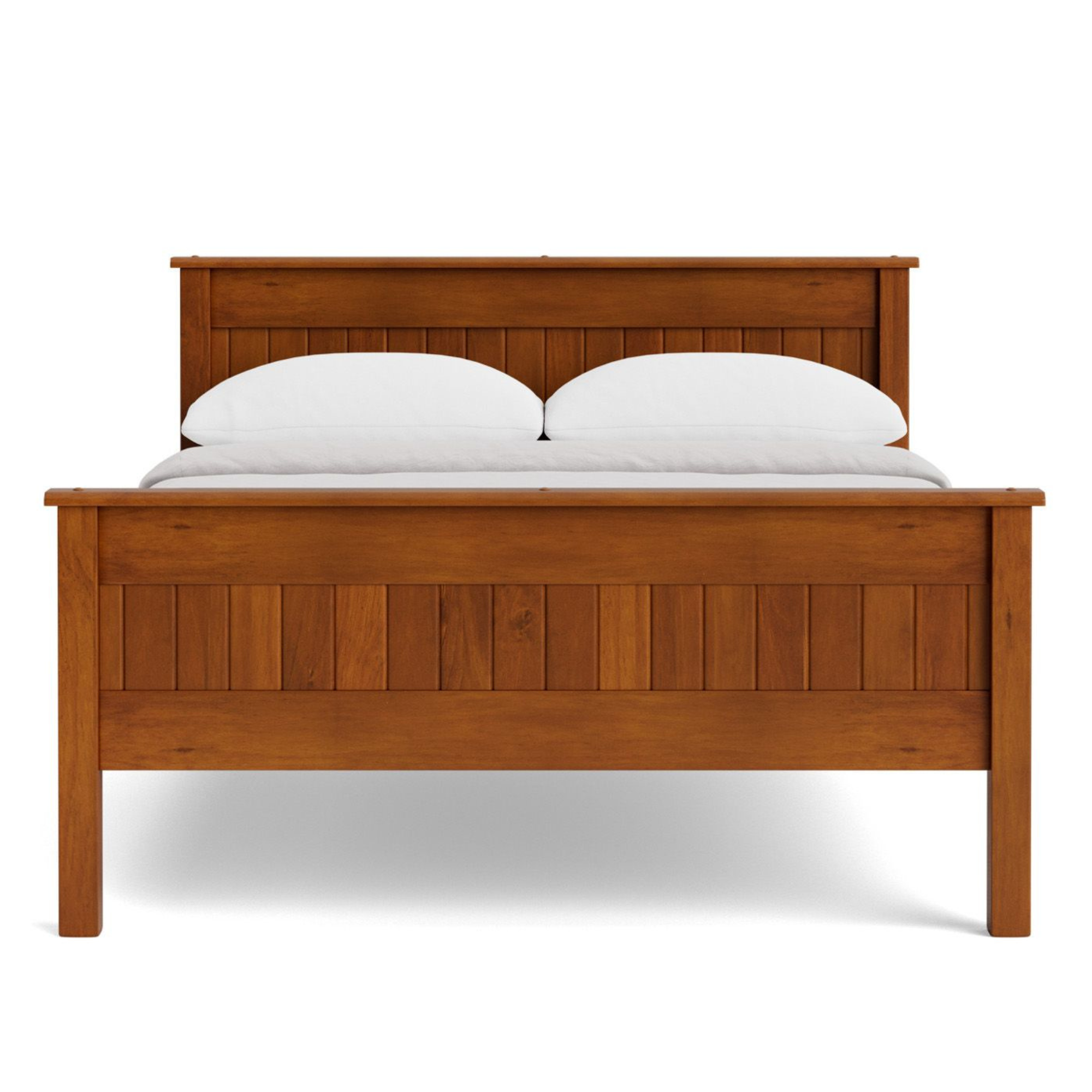 ANDORRA SLAT BED | HIGH FOOT END | ALL SIZES | NZ MADE BEDROOM FURNITURE