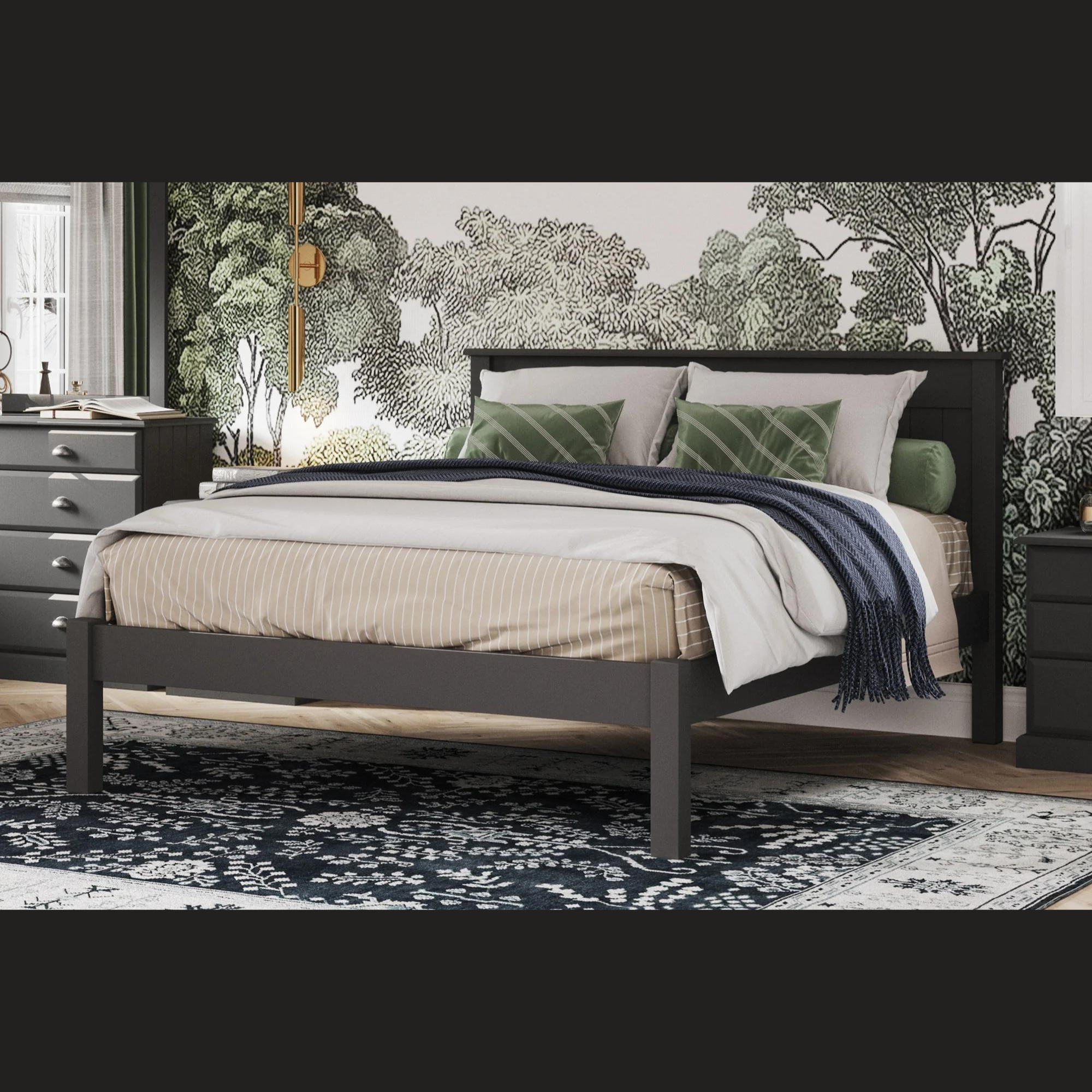 ANDORRA SLAT BED | LOW FOOT END | ALL SIZES | NZ MADE