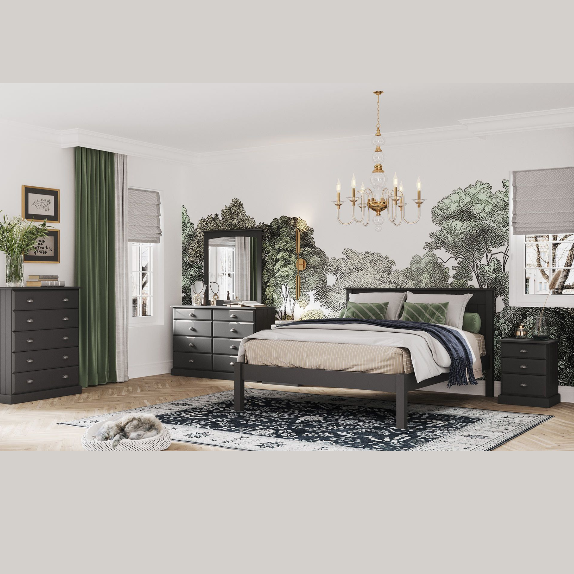 ANDORRA SLAT BED | LOW FOOT END | ALL SIZES | NZ MADE