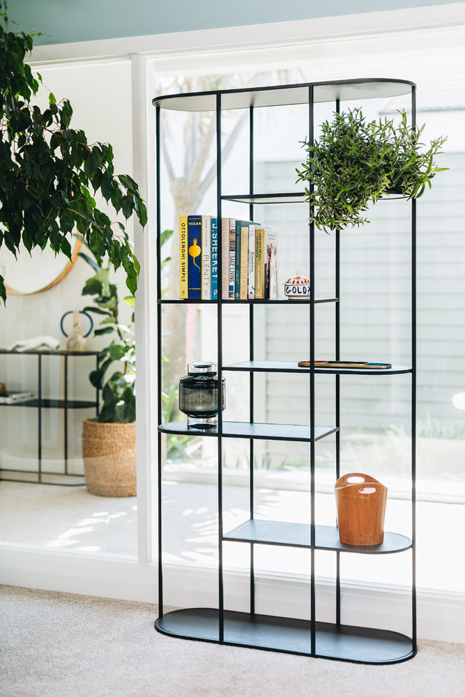 DECO DISPLAY SHELVING UNIT | BLACK