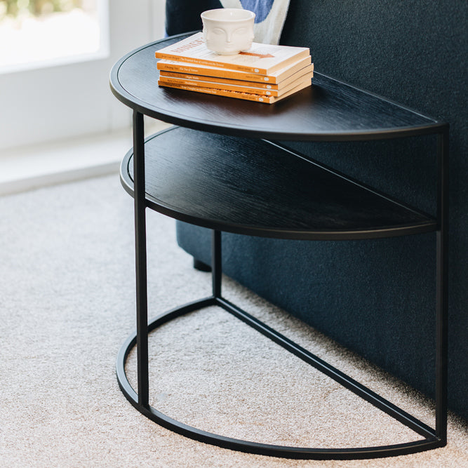 DECO END TABLE | BLACK