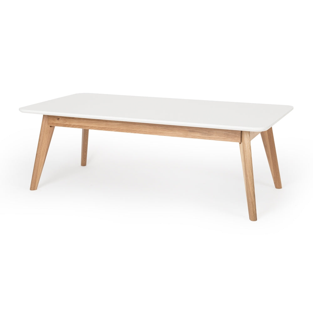 RADIUS COFFEE TABLE | WHITE TOP