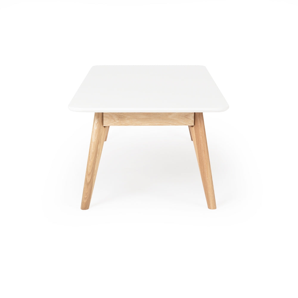 RADIUS COFFEE TABLE | WHITE TOP
