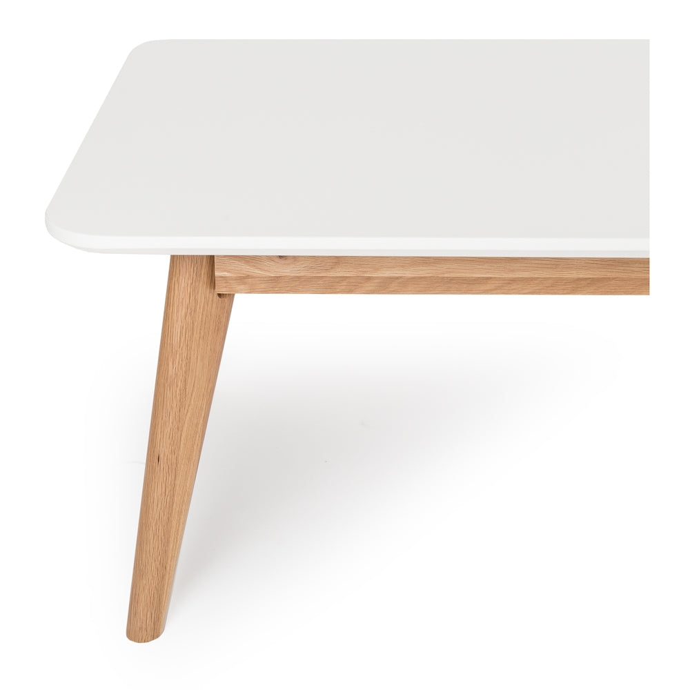 RADIUS COFFEE TABLE | WHITE TOP
