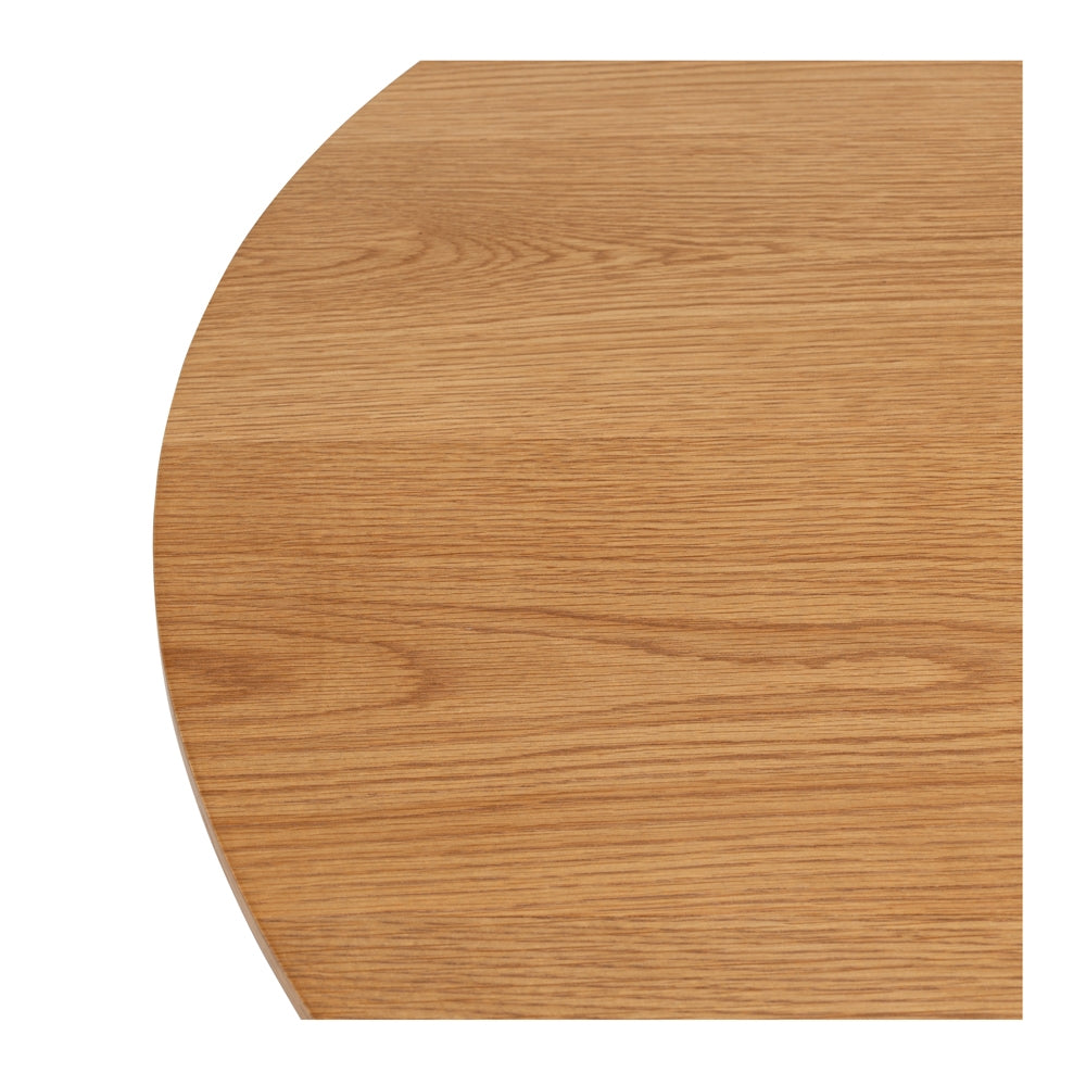 RADIUS OAK ROUND DINING TABLE