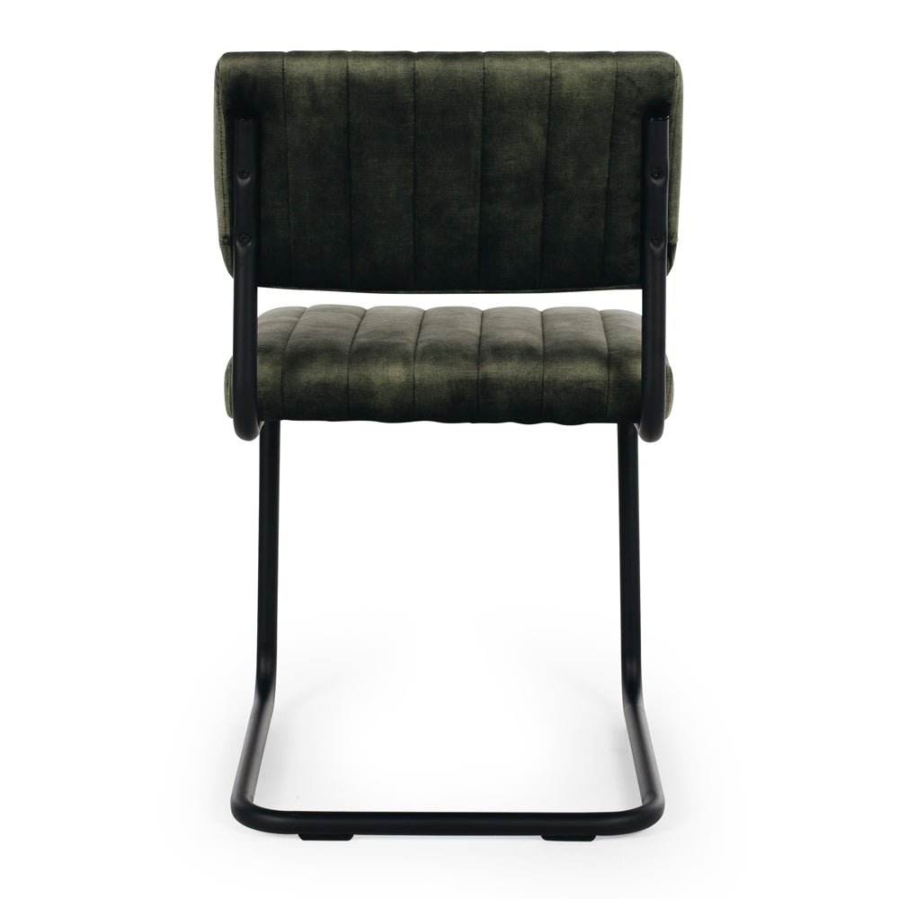 BLAKE DINING CHAIR | VELVET ANTHRACITE