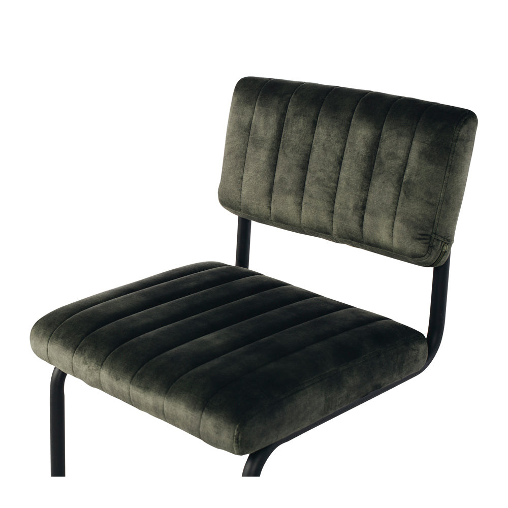 BLAKE DINING CHAIR | MOSS GREEN
