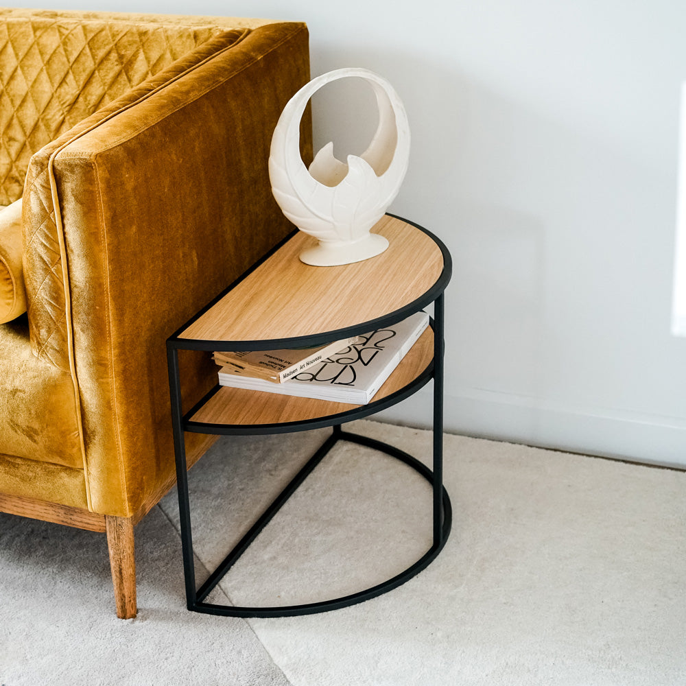 DECO END TABLE | NATURAL OAK