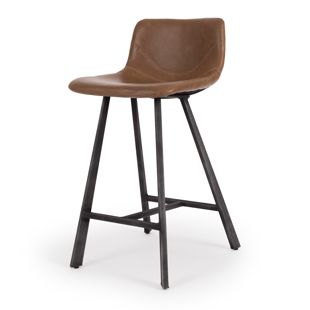 RUSTIC BARSTOOL | COGNAC