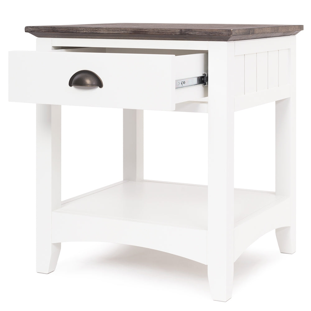 PROVENCE 1 DRAWER BEDSIDE TABLE