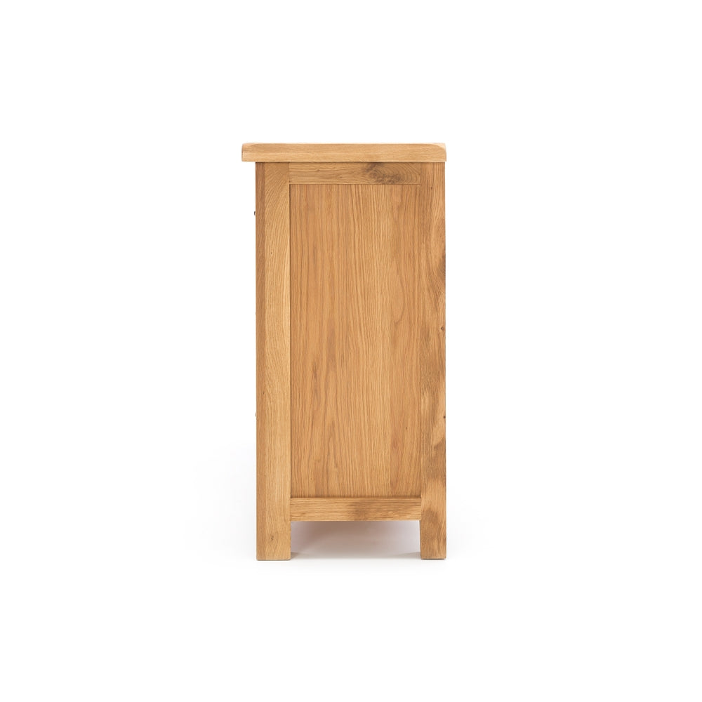 SALISBURY OAK 7 DRAWER LOWBOY