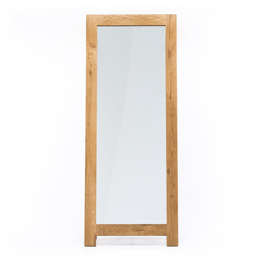 SALISBURY OAK CHEVAL MIRROR