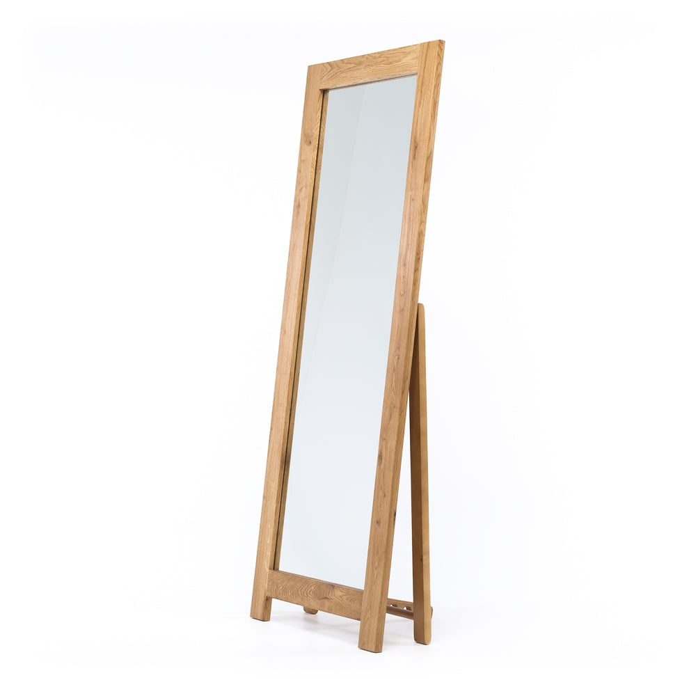 SALISBURY OAK CHEVAL MIRROR