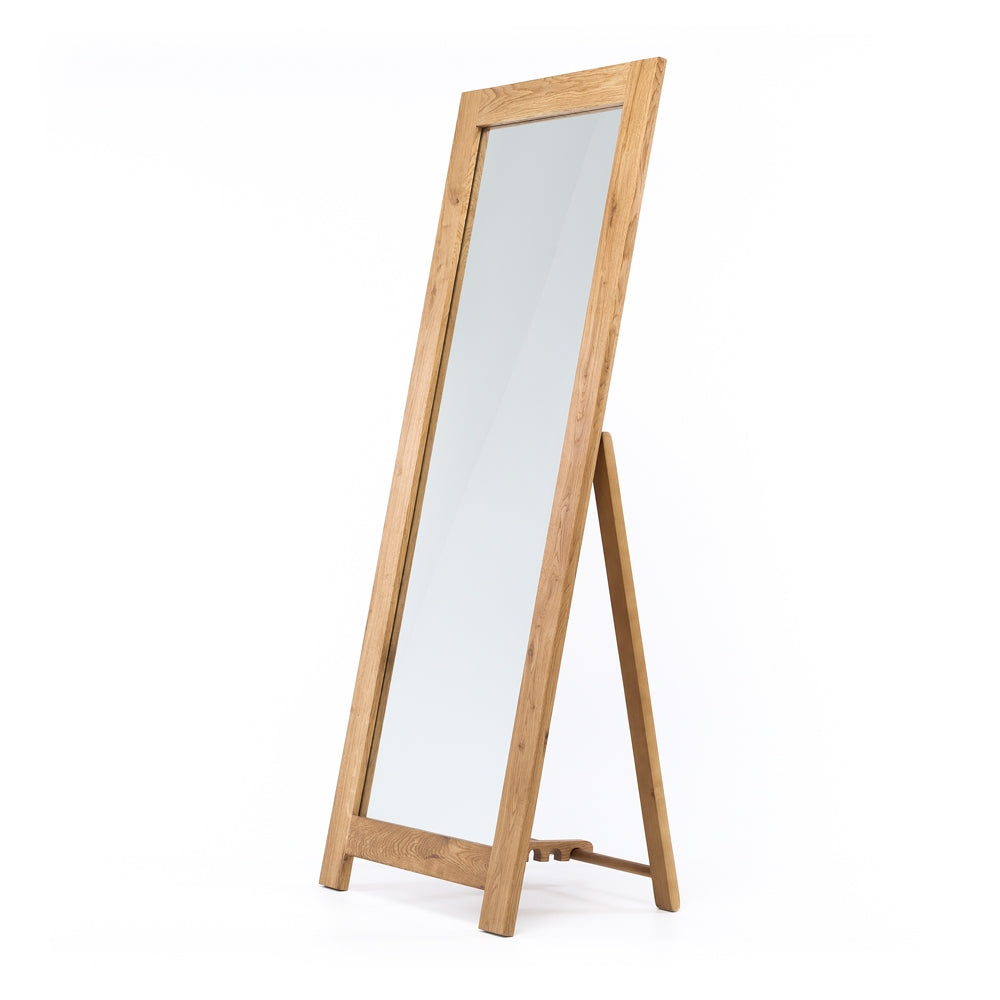 SALISBURY OAK CHEVAL MIRROR