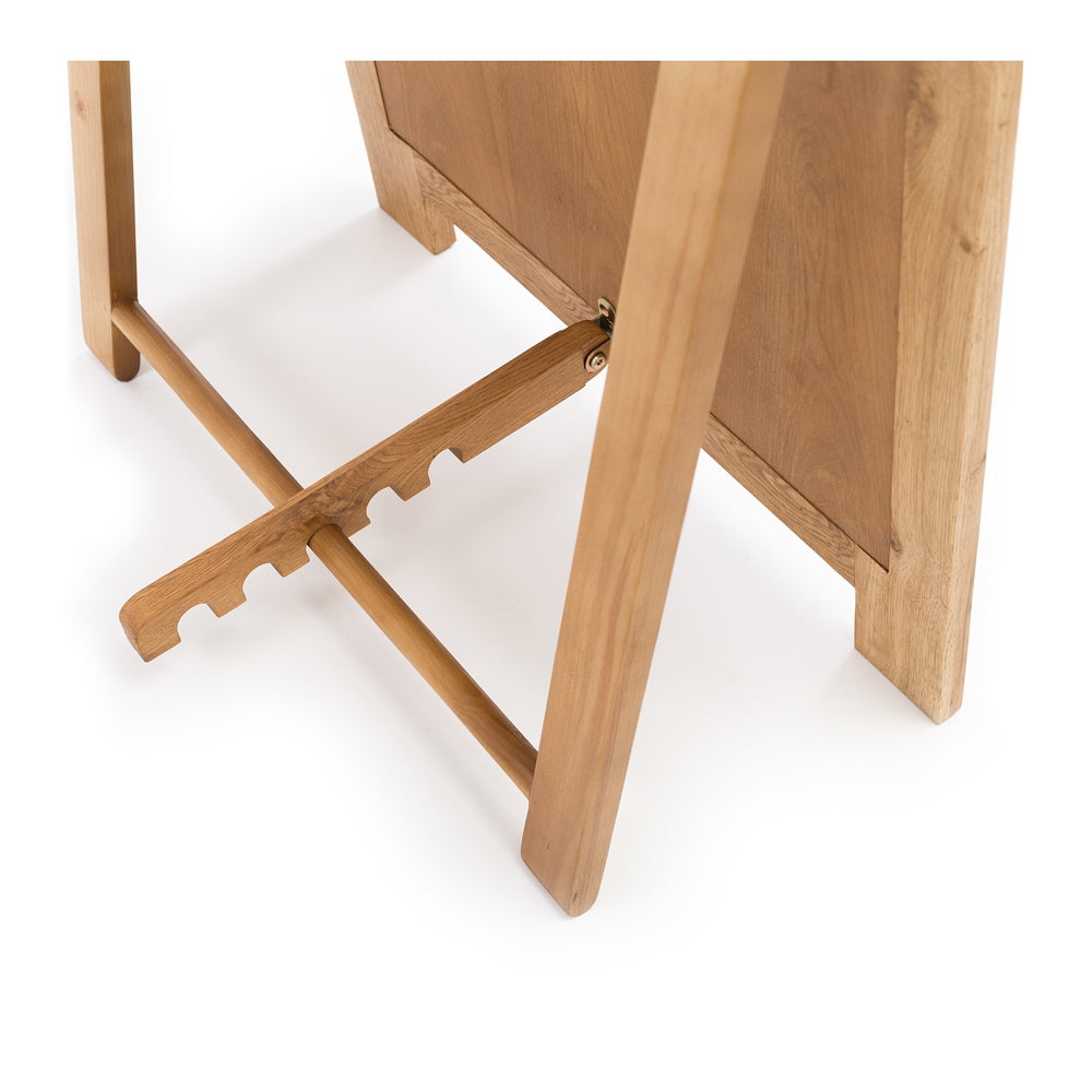 SALISBURY OAK CHEVAL MIRROR