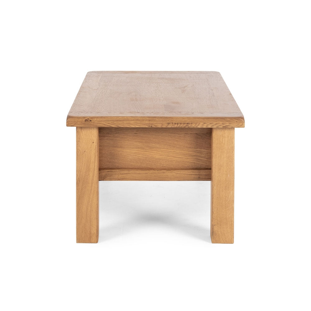 SALISBURY OAK SMALL COFFEE TABLE WITH DRAWER
