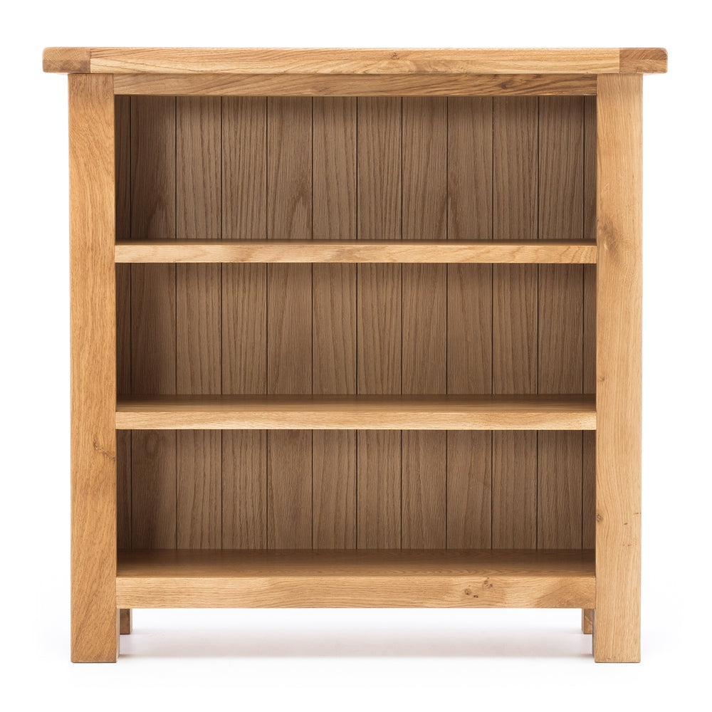 SALISBURY OAK LOW BOOKCASE