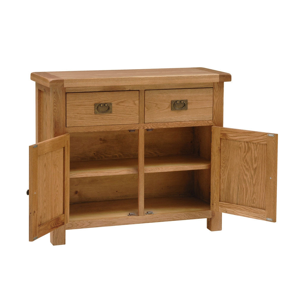 SALISBURY OAK 2 DRAWER BUFFET | SIDEBOARD