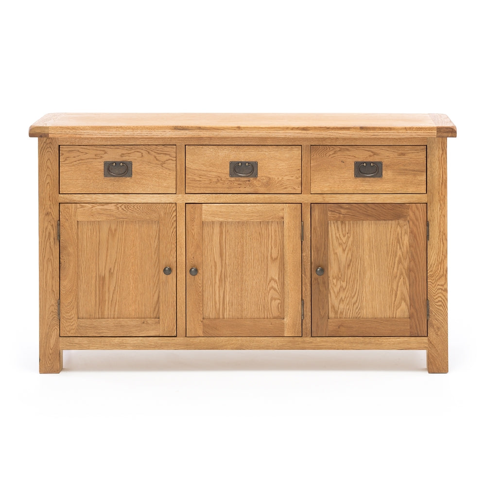 SALISBURY OAK 3 DOOR BUFFET | SIDEBOARD