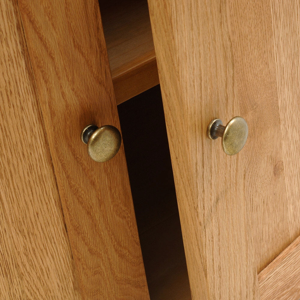 SALISBURY OAK HUTCH DRESSER