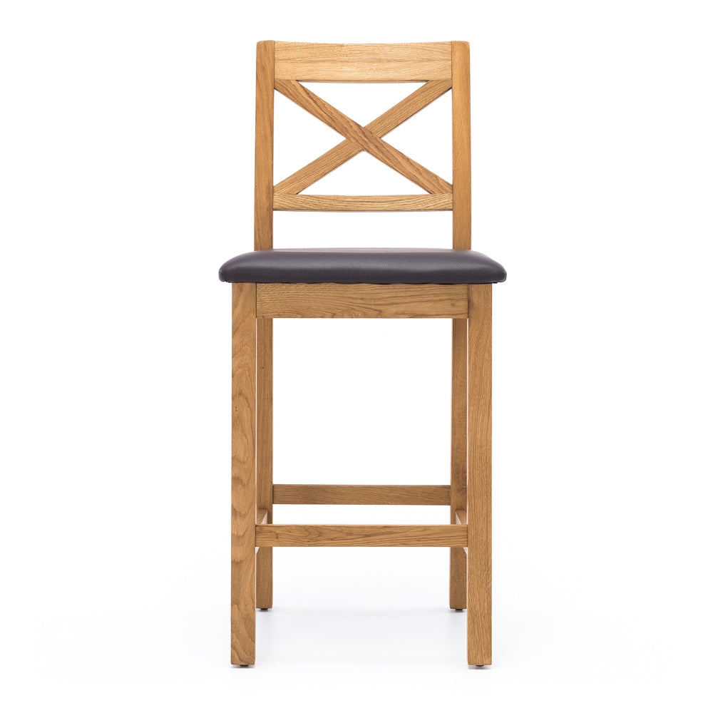 SALISBURY BAR STOOL PADDED SEAT