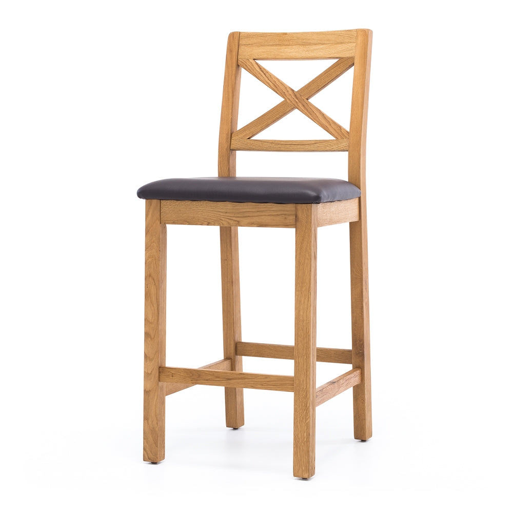 SALISBURY BAR STOOL PADDED SEAT