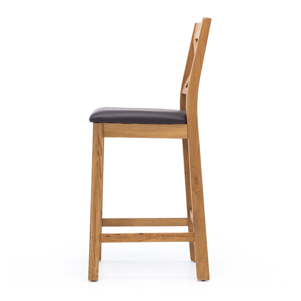 SALISBURY BAR STOOL PADDED SEAT