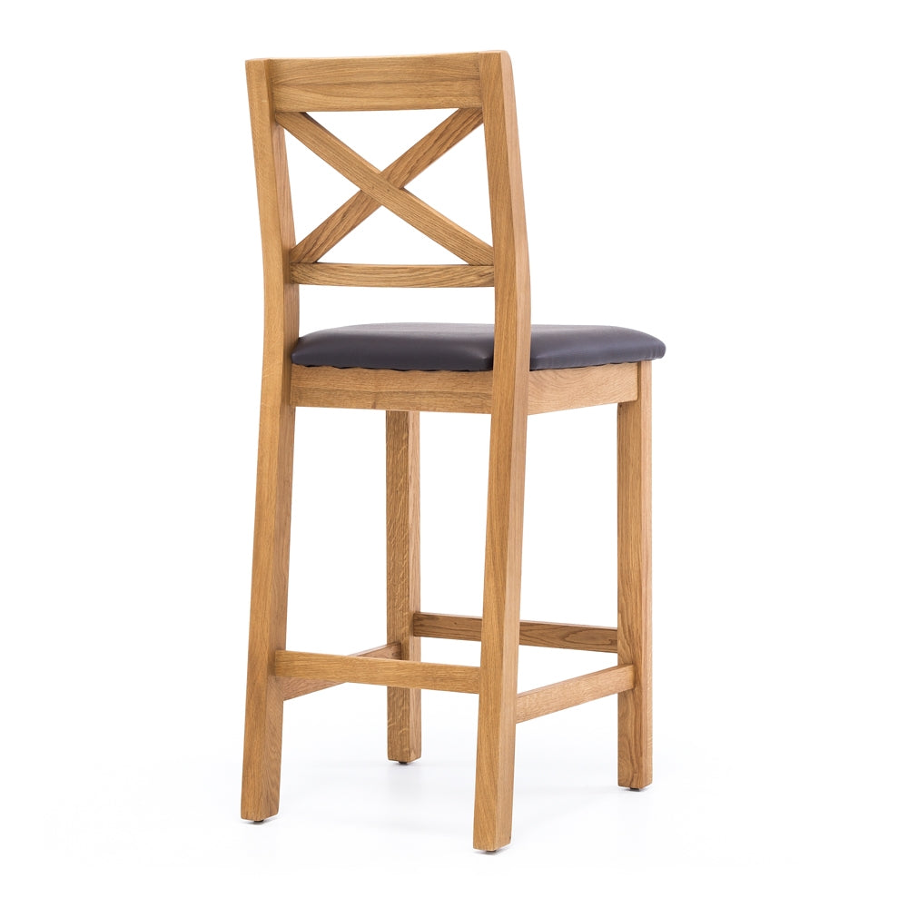 SALISBURY BAR STOOL PADDED SEAT