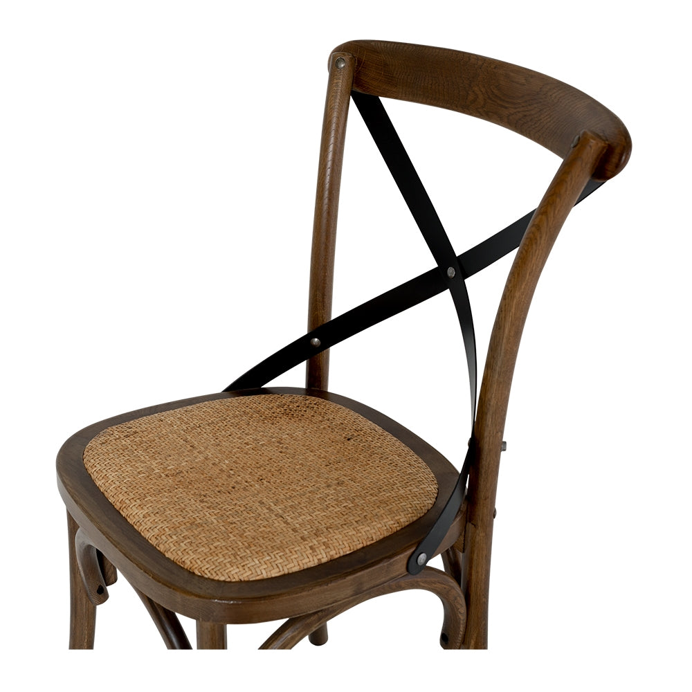 VILLA X-BACK CHAIR | FRAME DEEP OAK