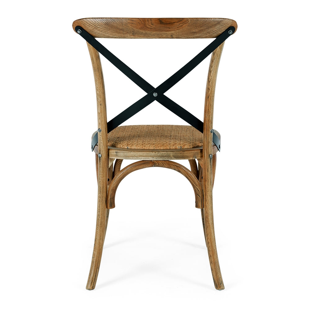 VILLA X-BACK CHAIR | FRAME SMOKED OAK