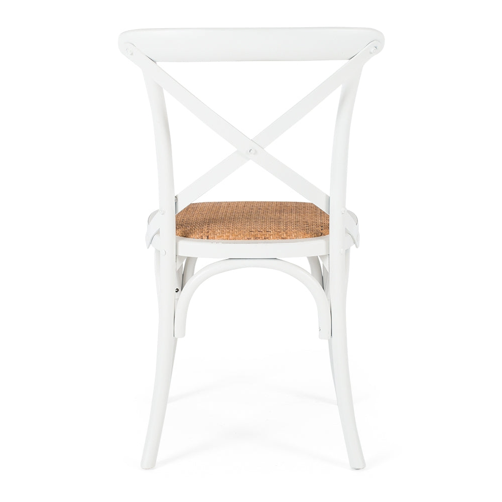 VILLA X-BACK CHAIR | AGED WHITE