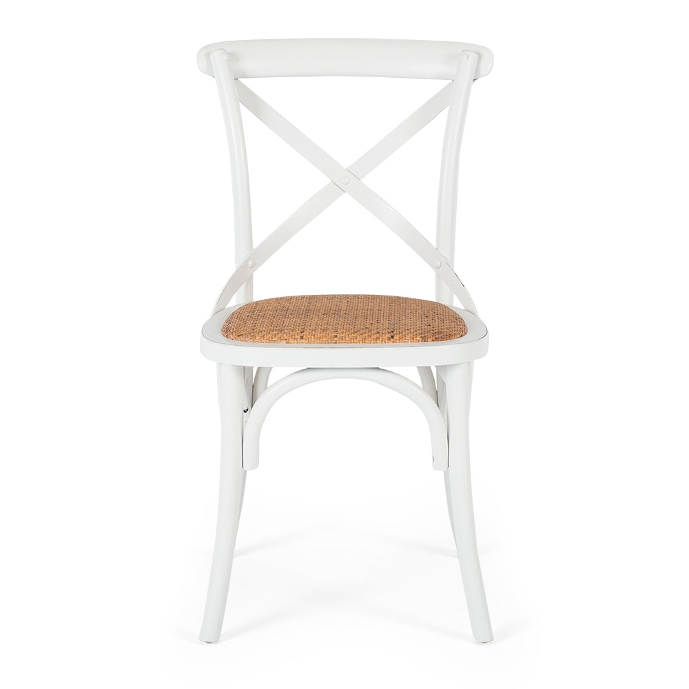 VILLA X-BACK CHAIR | AGED WHITE