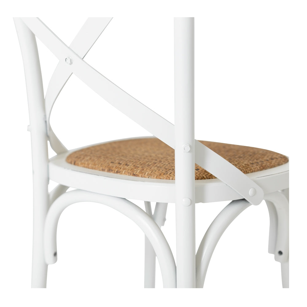 VILLA X-BACK CHAIR | AGED WHITE