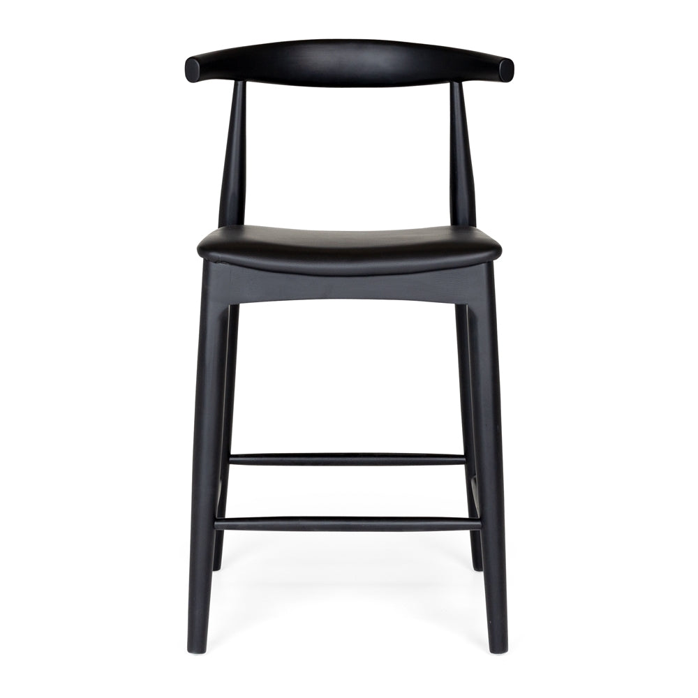 ELBOW BARSTOOL | BLACK OAK