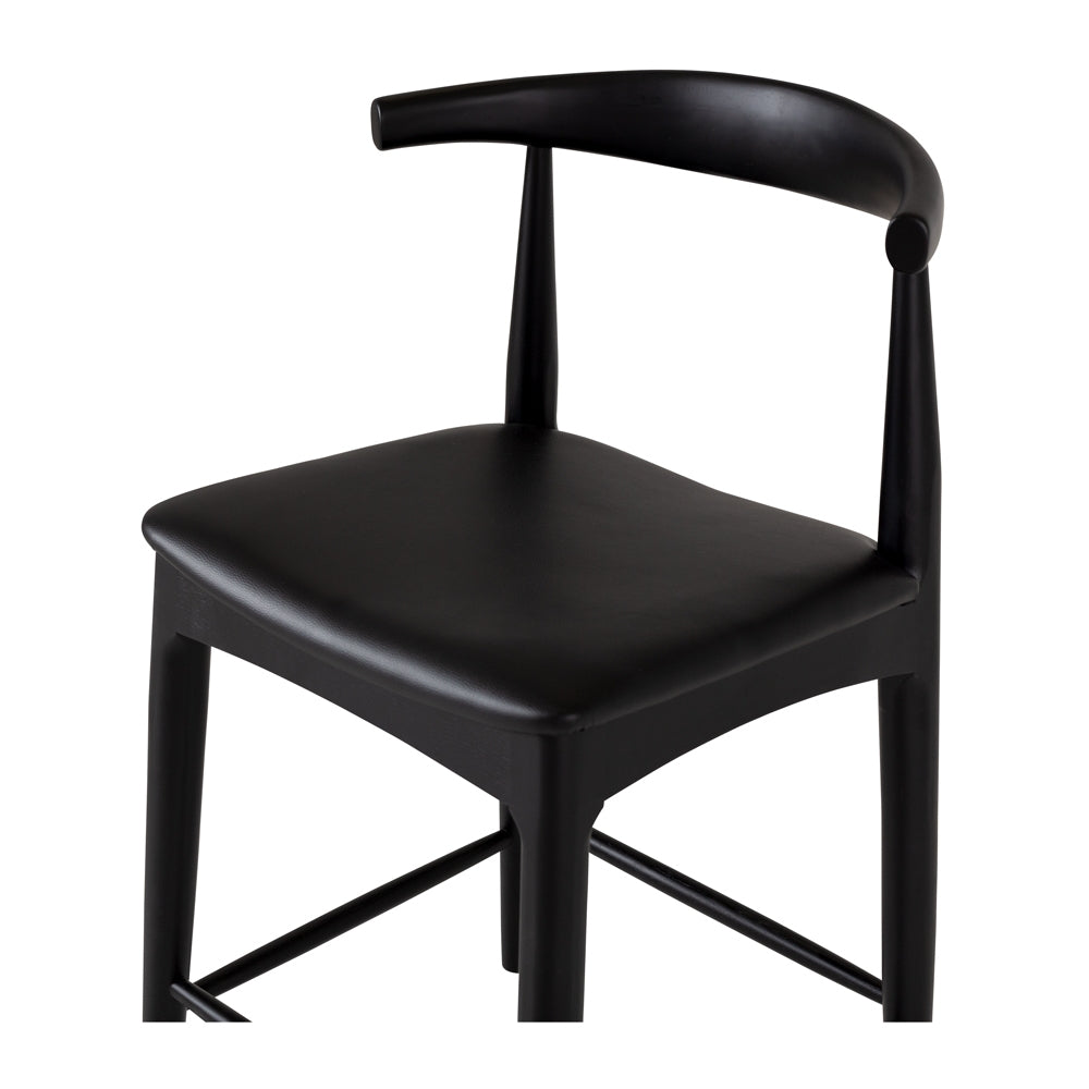 ELBOW BARSTOOL | BLACK OAK