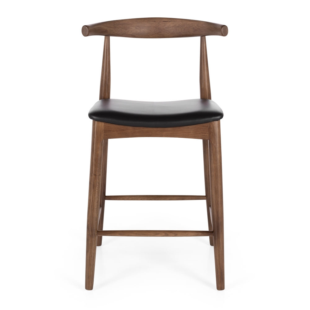 ELBOW BARSTOOL | DEEP OAK