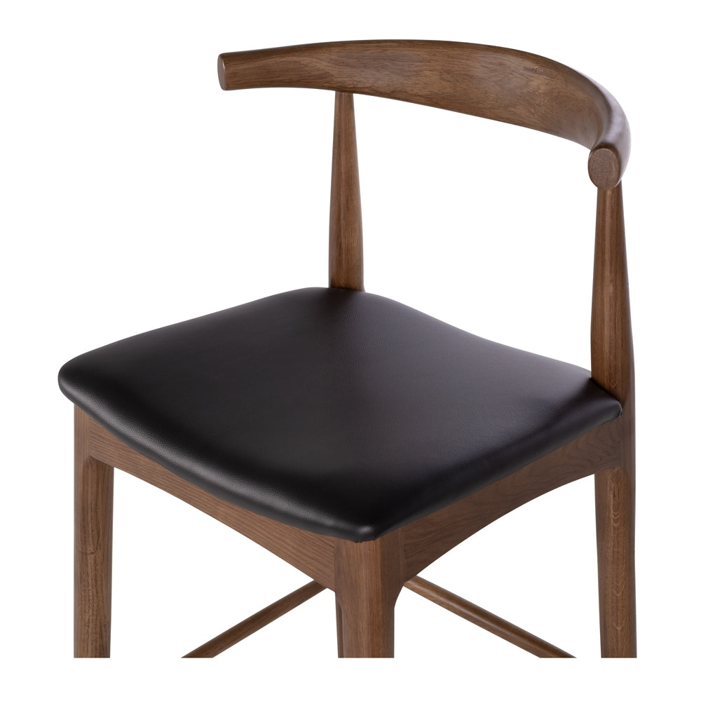 ELBOW BARSTOOL | DEEP OAK