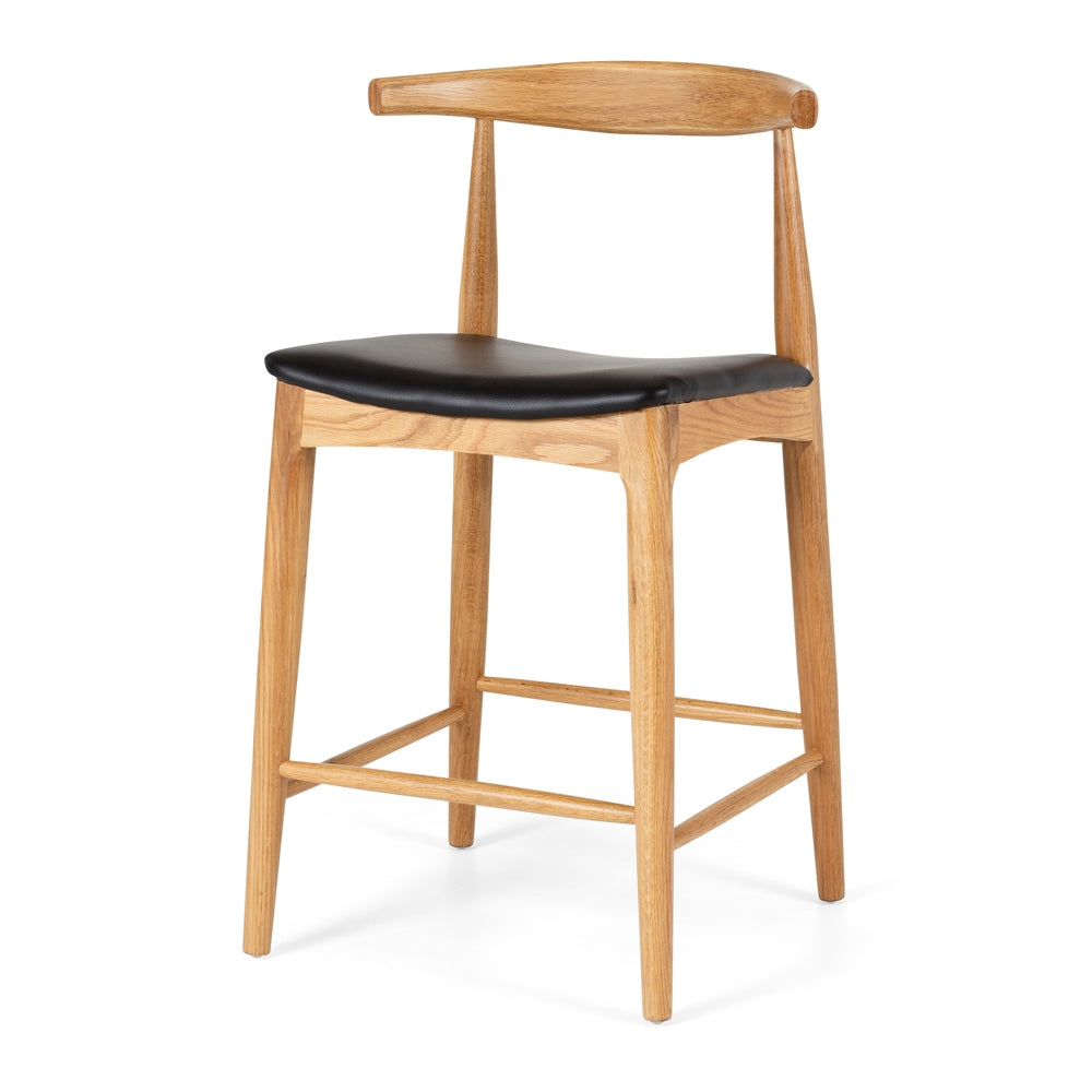 ELBOW BARSTOOL | NATURAL OAK