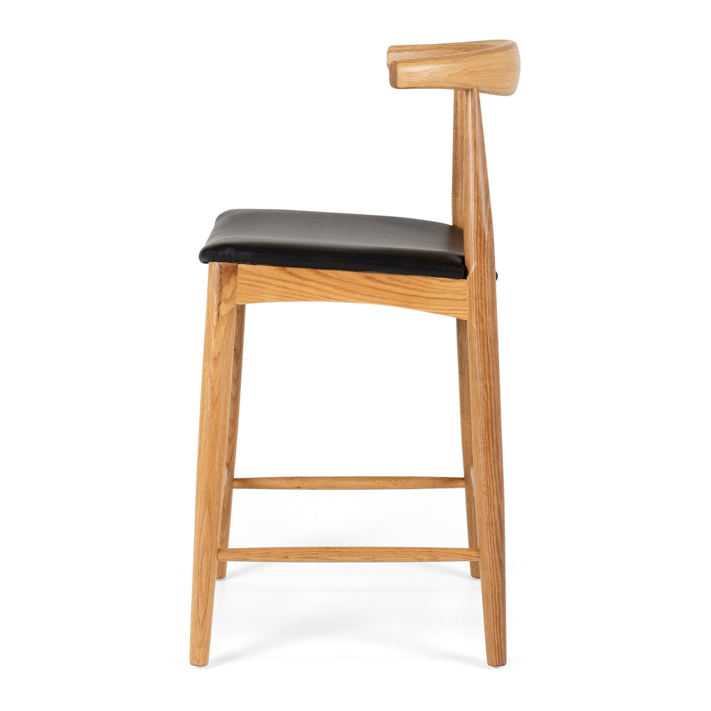 ELBOW BARSTOOL | NATURAL OAK