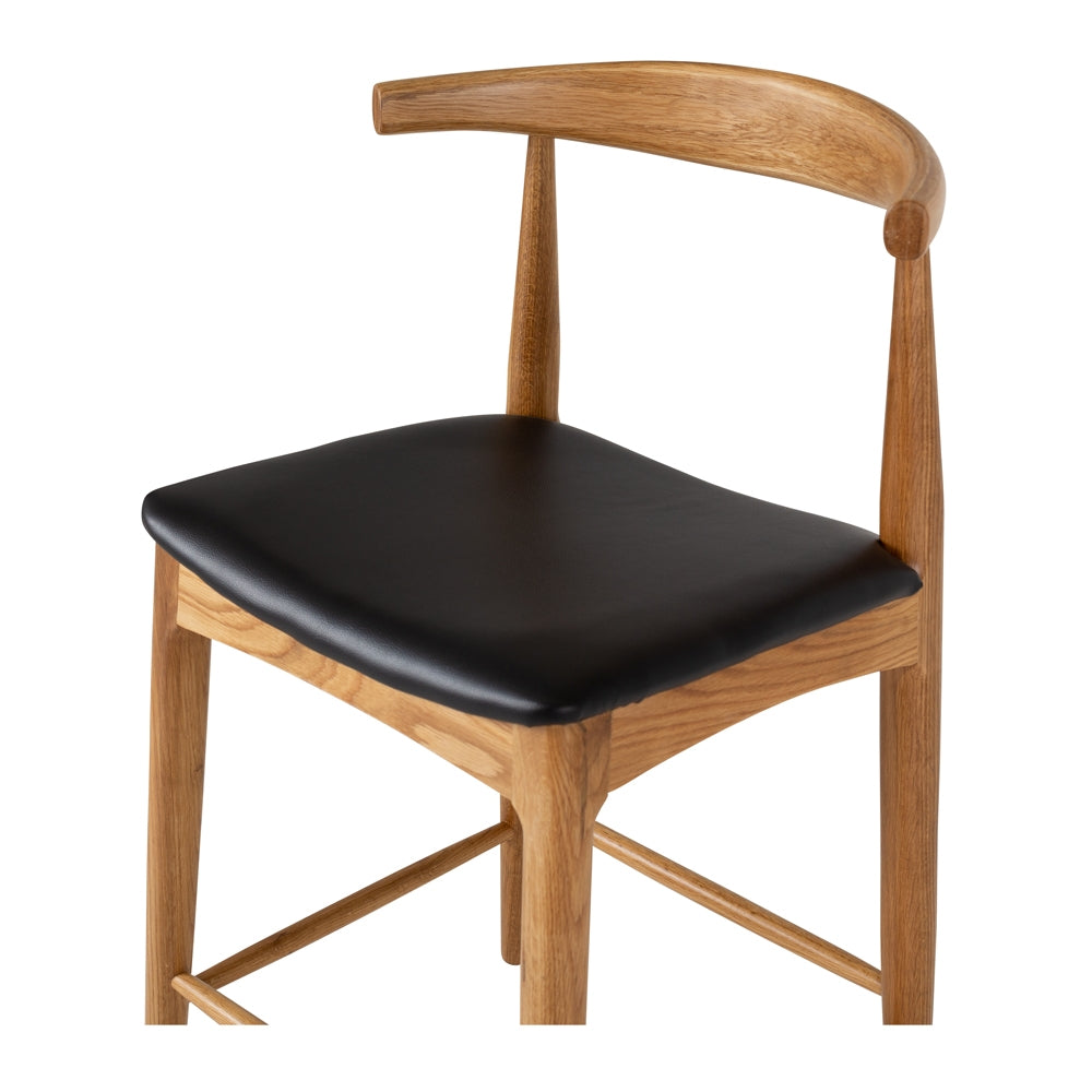 ELBOW BARSTOOL | NATURAL OAK