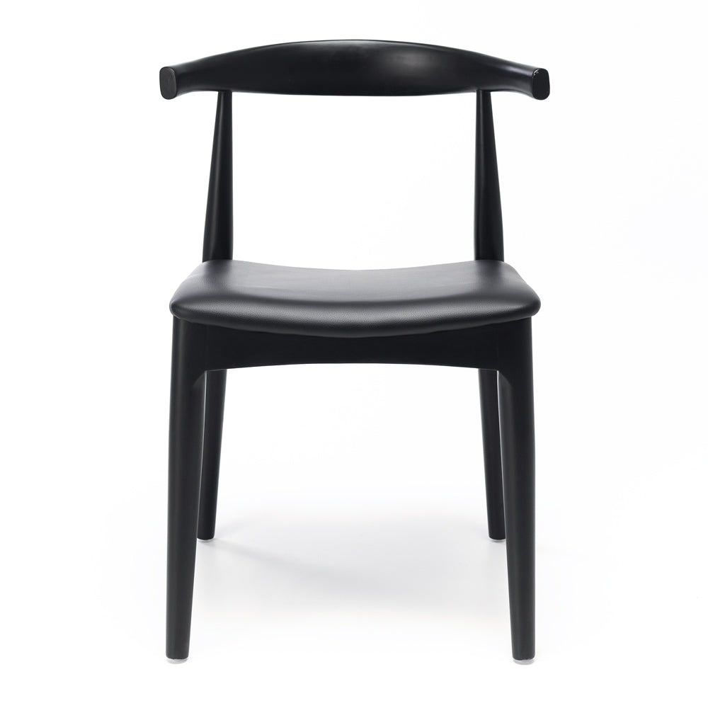 ELBOW DINING CHAIR | BLACK OAK