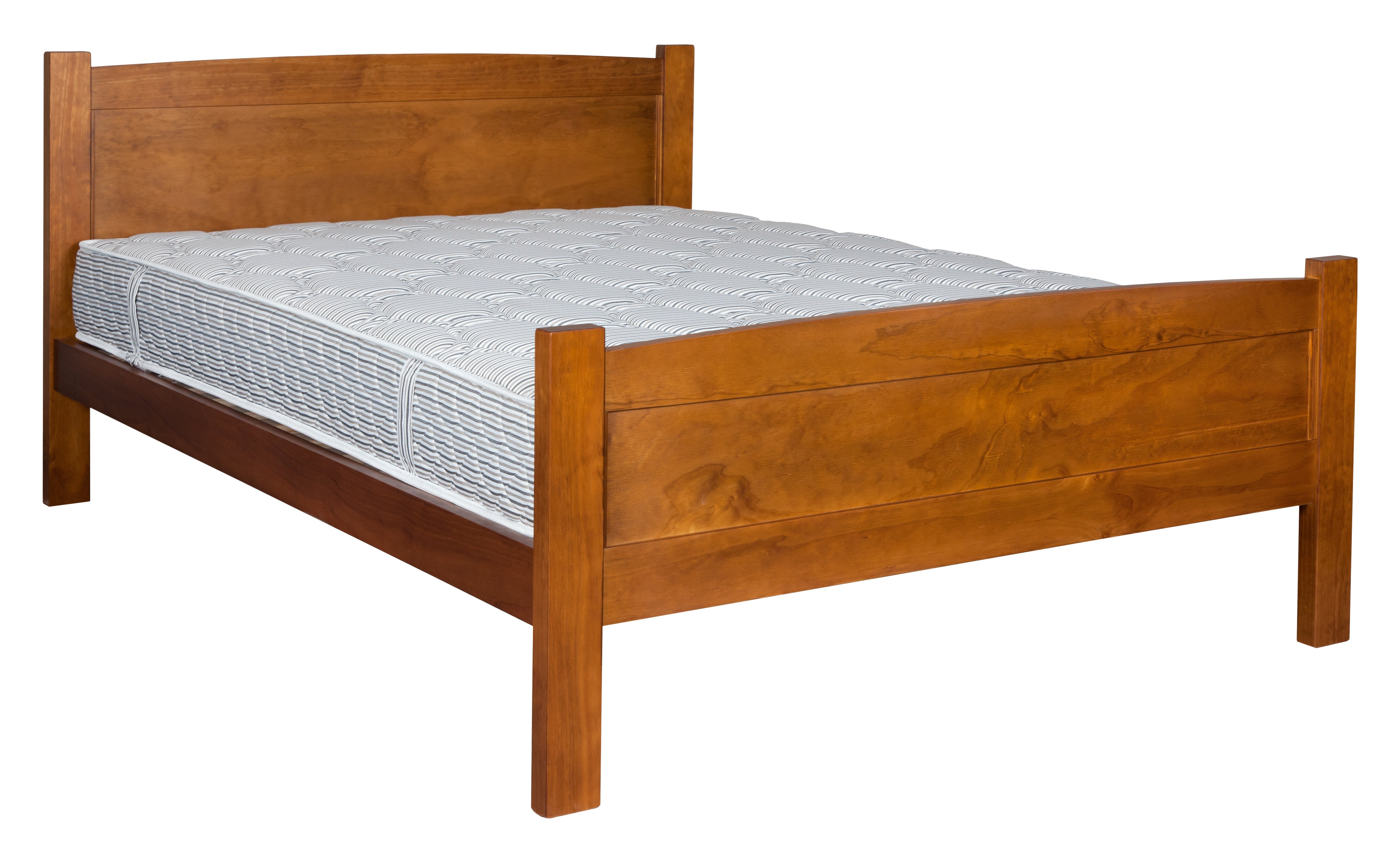 HUGO HIGH OR LOW FOOT PANELED BED | SINGLE TO SUPER KING | NZ MADE