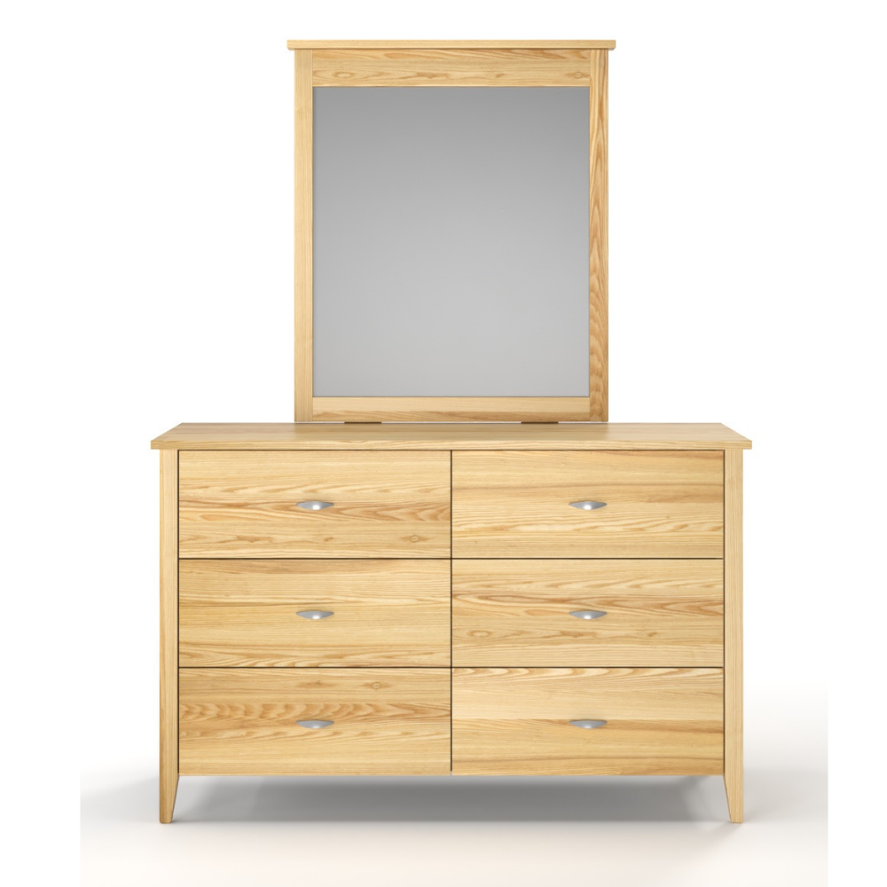 Ivydale Ash 6 Drawer Duchess | NZ Made