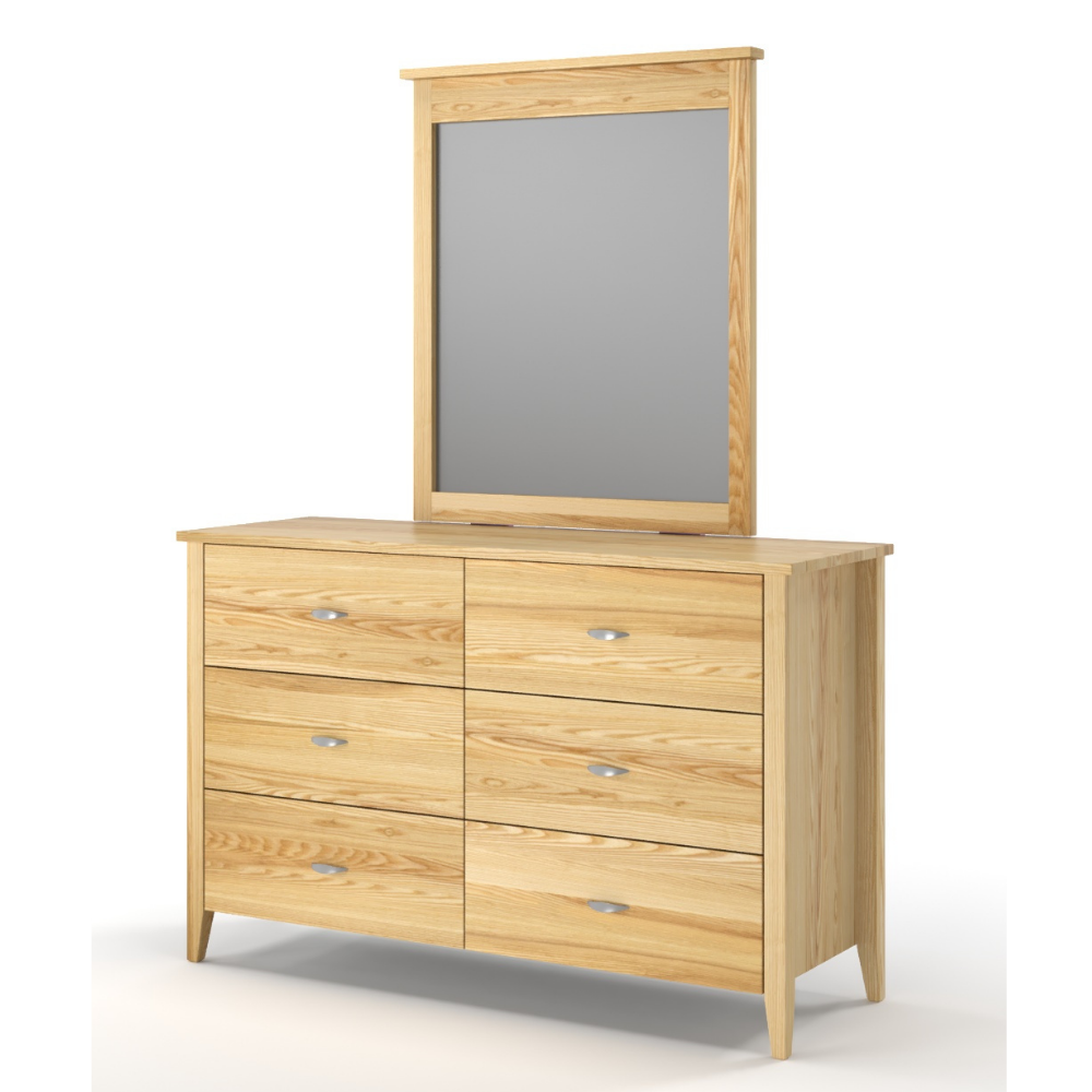 Ivydale Ash 6 Drawer Duchess | NZ Made