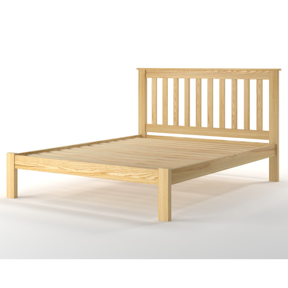 Ivydale Pine Slatted Low-Foot Slat Bed | NZ Made