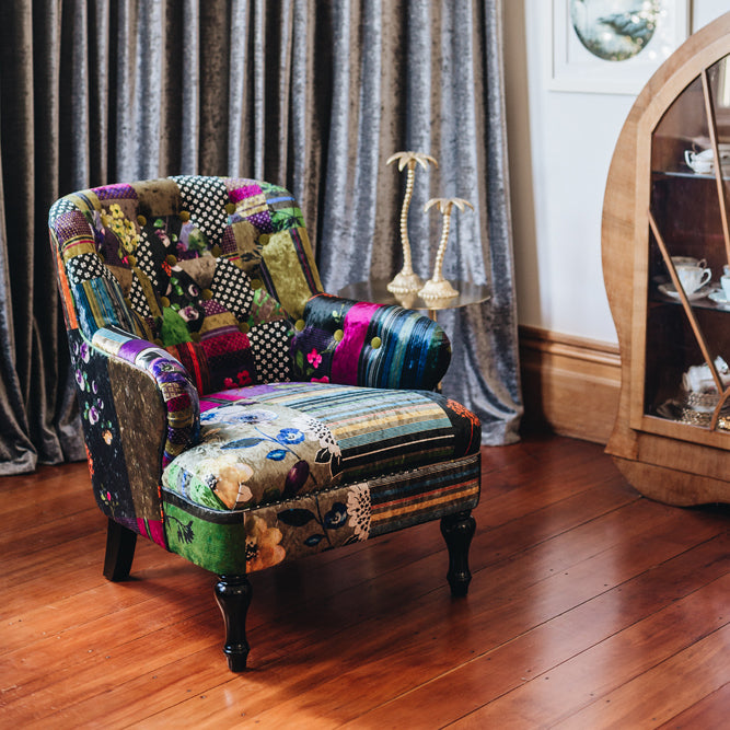 PATCHWORK ARMCHAIR