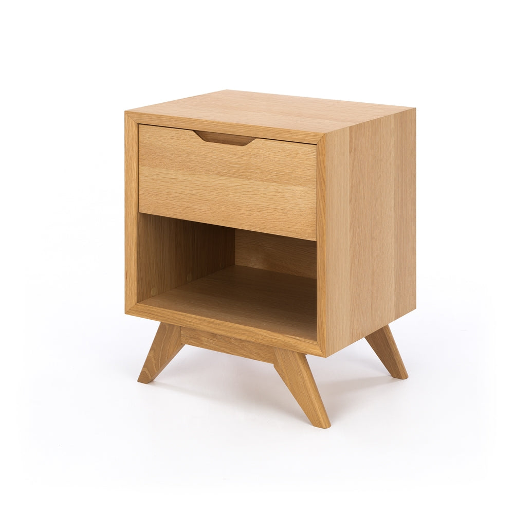 NORWAY 1 DRAWER BEDSIDE CABINET